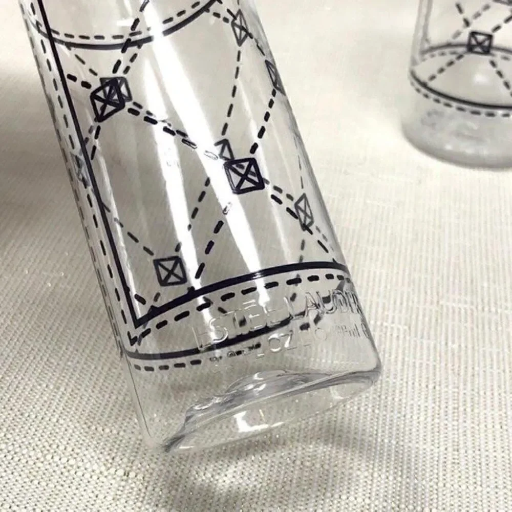 🌺 Estee Lauder Geometric Print Reusable Travel Bottles 2 Count